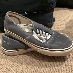 Vans: Suede grey, barely worn
